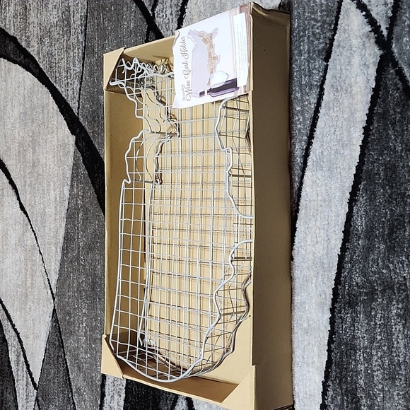 UNITED STATES WINE CORKS CHAMPAGNE CORKS MEMORIES WALL DISPLAY DECORATIVE HOLDER - Picture 2 of 13